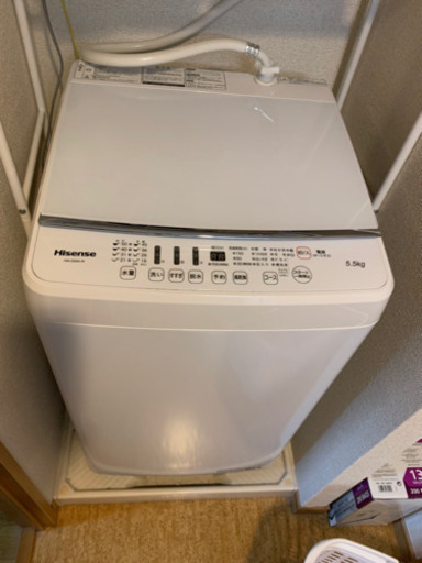 Hisense HW-G55A-ｗ 5.5kg 2019年製