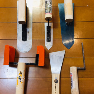 漆喰 道具 コテ マスカー タッカー  養生テープ マスキングテープ