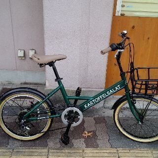 KARTOFFELSALAT[カルトッフェルザラート]20吋 ミニベロ アルミ/外装6段