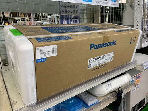 Panasonic 壁掛けエアコン　CU-280DFL　2020年製　10畳用【未使用品】　売場展開中！！！