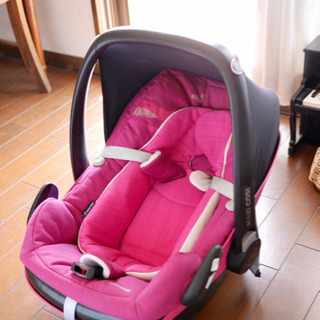 新生児用 MAXI-COSI PebblePlusチャイルドシート＋アダプター＋説明書