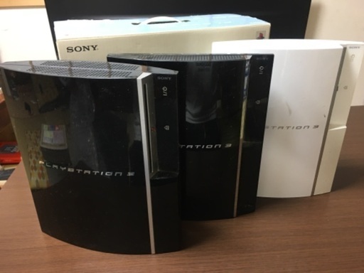 ご成約済み ジャンク Sonyの欠陥商品 Ps3 X 3台セット ねこぴー 堺のテレビゲーム Ps3 の中古あげます 譲ります ジモティーで不用品の処分