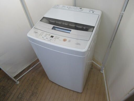 JAKN1612/洗濯機/4.5キロ/ステンレス槽/ホワイト/一人暮らし/単身/新生活/アクア/AQUA/AQW-S45G/中古品/