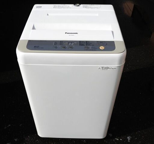 中古 動作品 Panasonic/パナソニック 全自動洗濯機 NA-F60B10 2017年製 6.0㎏ 店頭にて受け渡し可能