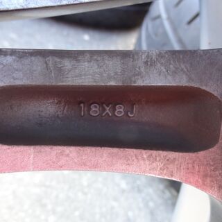 【恵庭】SPORSHアルミホイール+235/50R18　BS　Playz RV　４本セット