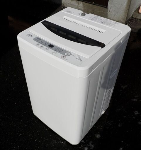 中古 動作品 HERB Relax ヤマダ電機 全自動洗濯機 YWM-T60A1 6.0㎏ 2017年製