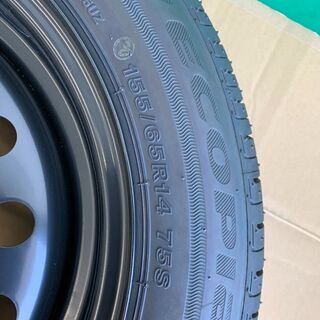 ブリジストン　ECOPIA　EP150155/65/R14　75S　決まりました