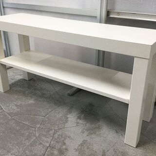IKEA イケア ラック ホワイト テレビ台 棚 ローテーブル ...