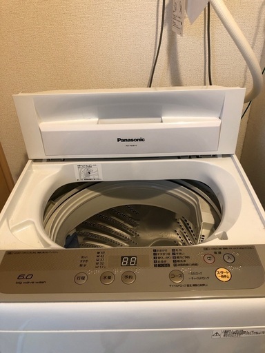 \u003cお取引先決定\u003e2017年製 Panasonic 洗濯機　NA-F60B10