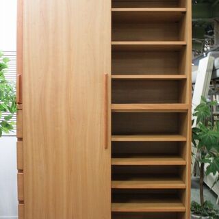 R2060) カリモク 家具食器棚 EU4170UL 食器棚 店頭取引大歓迎♪