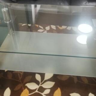 【ネット決済】ガラス センターテーブル