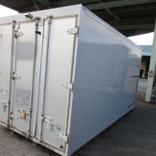 アルミバン ボデー 2t 小型 箱 コンテナ 物置 DIY 倉庫 トラック 