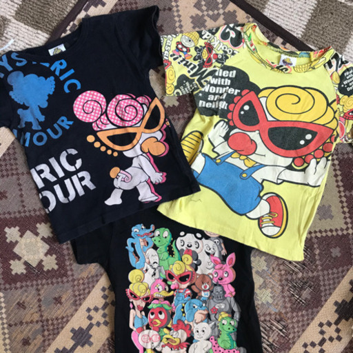 ヒスミニ Tシャツ 100 3枚セット子供服 ぴあす 伊丹のキッズ用品 子供服 の中古あげます 譲ります ジモティーで不用品の処分