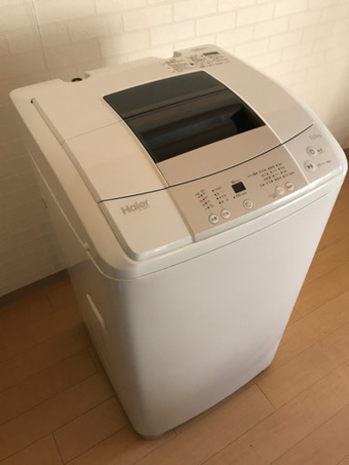【美品】ハイアール洗濯機 大容量６ｋｇ「渋谷」