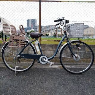 SANYO3段ギア電動自転車26インチ