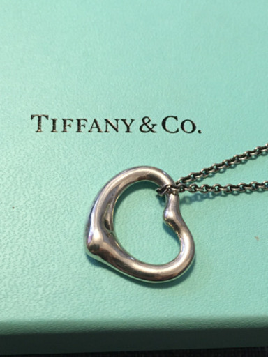 TIFFANY\u0026Co. オープンハートネックレス❤︎アトラスリング7号