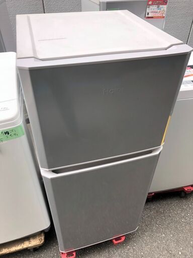 ☆中古 激安！！Haier　ノンフロン冷凍冷蔵庫　121L　JR-N121A形　2016年製　DJ006￥9,800！！