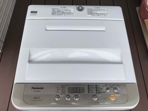 《1月中の成約で近所まで運搬します！山梨県内》パナソニック　洗濯機　美品　週2回で1年間使用　すぐに使えます