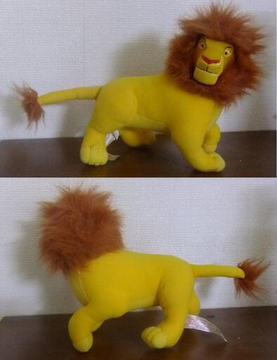 ライオンキングムファサのぬいぐるみ ツルムラサキ 草加のおもちゃ ぬいぐるみ の中古あげます 譲ります ジモティーで不用品の処分