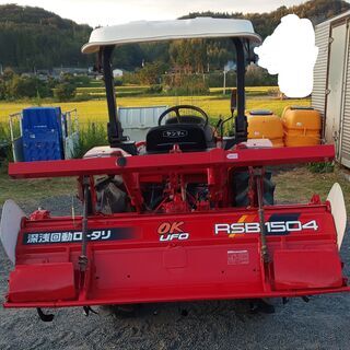 鹿児島発 ヤンマー24馬力トラクターAF24 パワステ 自動水平オート 爪