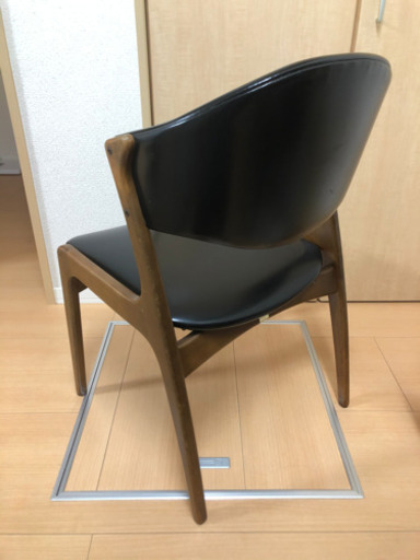 アンティークチェア椅子書斎北欧黒木製 Dn 松ヶ崎の椅子 チェア の中古あげます 譲ります ジモティーで不用品の処分