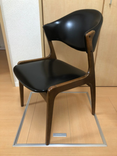 アンティークチェア椅子書斎北欧黒木製 Dn 松ヶ崎の椅子 チェア の中古あげます 譲ります ジモティーで不用品の処分