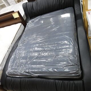 クイーンサイズベッド ブラック【ユーズドユーズ名古屋天白店】 J337