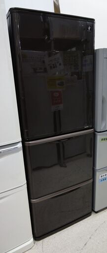 SHARP/シャープ 3ドア冷蔵庫 350L SJ-PW35X-T 2013年製【ユーズドユーズ名古屋天白店】 J341