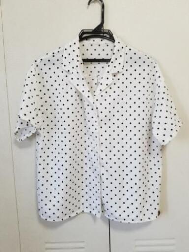 Gu 水玉 シャツ 半袖 レディース Kaho 西長堀のシャツ レディース の中古 古着あげます 譲ります ジモティーで不用品の処分