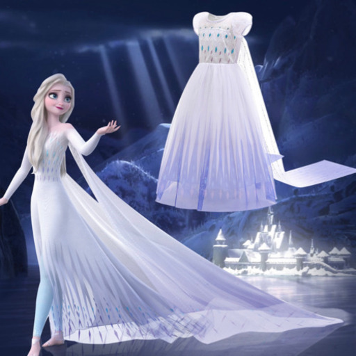人気新作 キッズドレス女の子フォマールドレスエルサ雪の女王コスプレ服 100cm 150cm ココロオドル 栗東のその他の中古あげます 譲ります ジモティーで不用品の処分