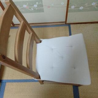 IKEA の椅子セット4脚無料