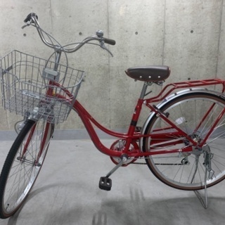 自転車 【ほぼ新品】シティサイクル 26インチ 新宿付近