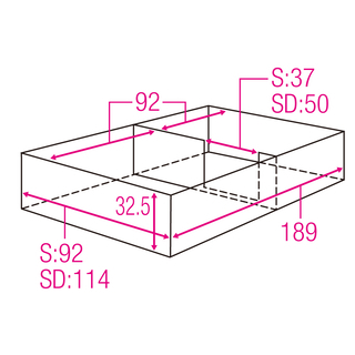 跳ね上げ美草畳収納ベッド　シングル・ヘッドなし・黒　×　2台