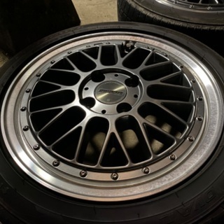 15インチ 社外ホイール 5.5J 4穴 pcd100