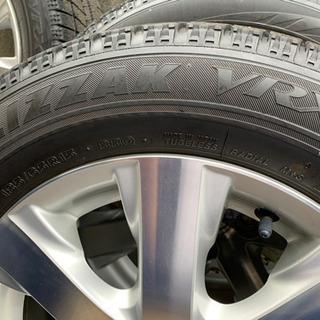 ホンダ フリード純正 15インチ ブリザックVRX 185/65R15 約7～8部山 2017年製造　純正ナット球面座セット