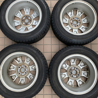 ホンダ フリード純正 15インチ ブリザックVRX 185/65R15 約7～8部山 2017年製造　純正ナット球面座セット