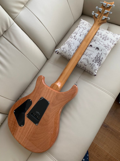 PRS SE Custom 24 Roasted Maple ロックペグ PRS SE Custom 24 Roasted Maple Limited in Charcoal Burst