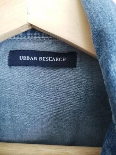 美品 Urban Researchデニムシャツ40サイズ Bear 川崎 のジャケット メンズ の中古 古着あげます 譲ります ジモティーで不用品の処分