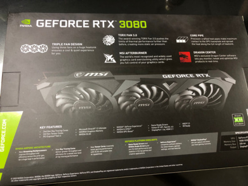 2026年最新】Yahoo!オークション -geforce rtx 3080 ventus 3x 10g oc 
