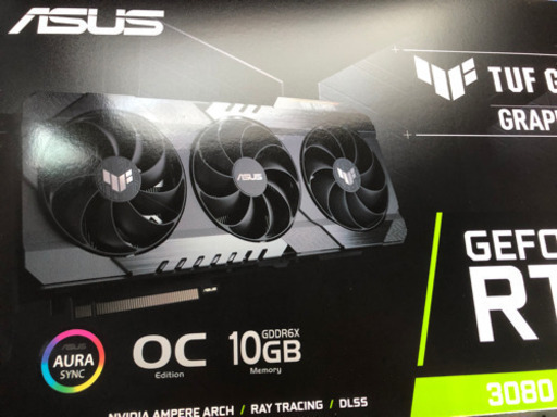 ASUS TUF-RTX3080-O10G-GAMING 未使用即発送