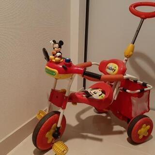 【最終値下げ】ミッキーマウス三輪車