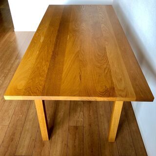 無印良品 REAL FURNITURE 無垢材ダイニングテーブル + ベンチ セット 無印良品 REAL FURNITURE 無垢材ダイニングテーブル + ベンチ セット