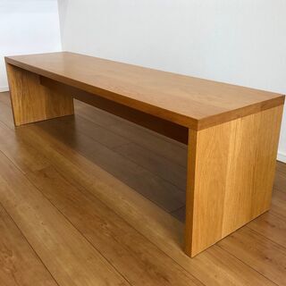 無印良品 REAL FURNITURE 無垢材ダイニングテーブル + ベンチ セット
