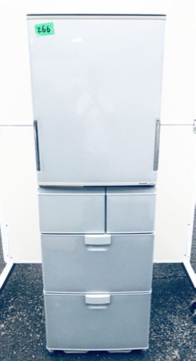 ‼️大容量‼️266番 シャープ✨ノンフロン冷凍冷蔵庫✨SJ-KW422-S‼️