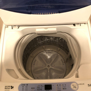 【ネット決済】【2019年製】洗濯機　5.0kg 