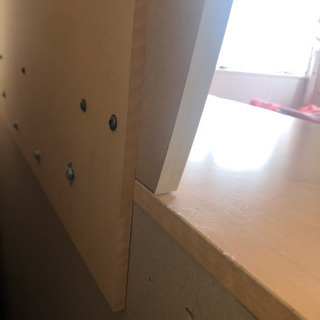 輸入家具　鏡付きのタンス