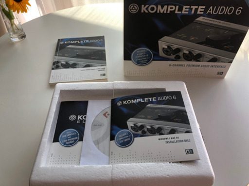 オーディオインターフェイス(NATIVE INSTRUMENTS   KOMPLETE AUDIO 6)