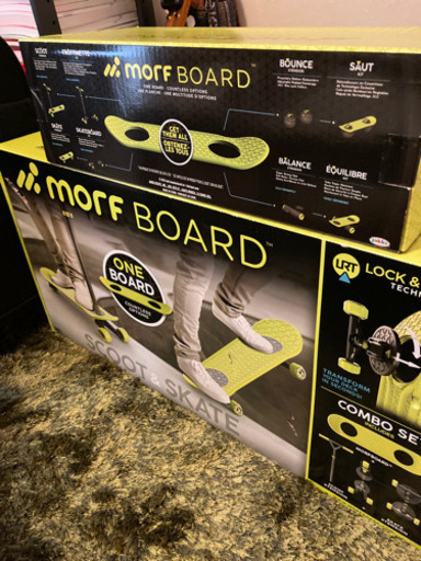 スケボー　キックボード　morf board