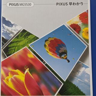 Canon　キャノン　PIXUS　ピクサス　（型式：MG5530）　セットアップ　CD-ROM　未開封 - 太田市