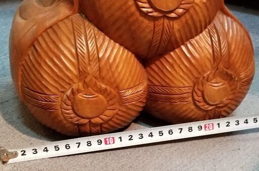 特別価格販売！天然木一刀彫大黒天 五穀豊穣、財運の神様 農業や